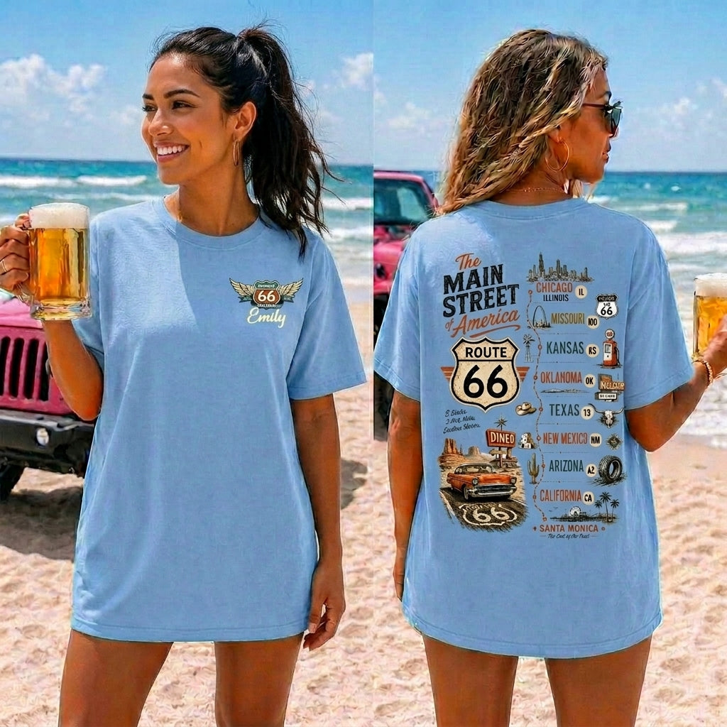 The Main Street Of America Personalized T-Shirt