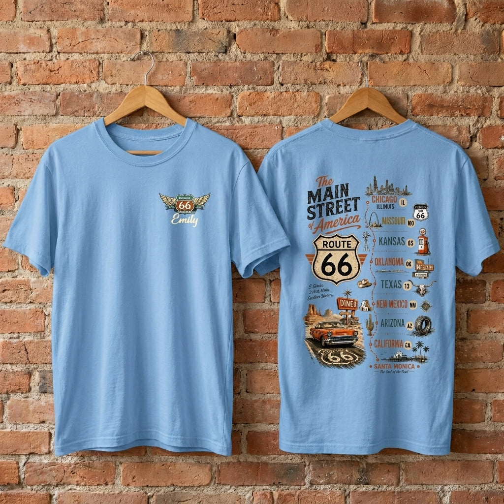 The Main Street Of America Personalized T-Shirt
