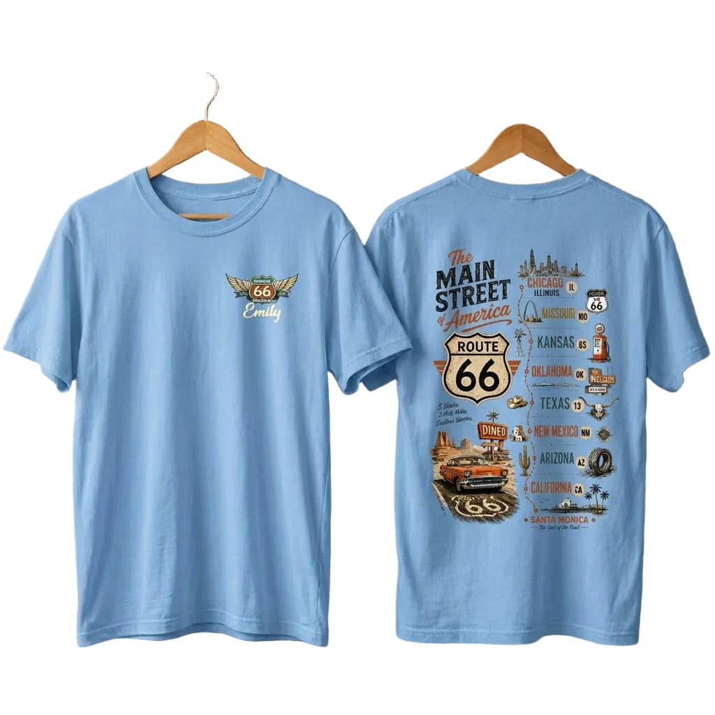 The Main Street Of America Personalized T-Shirt