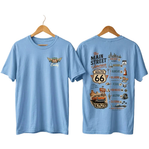 The Main Street Of America Personalized T-Shirt