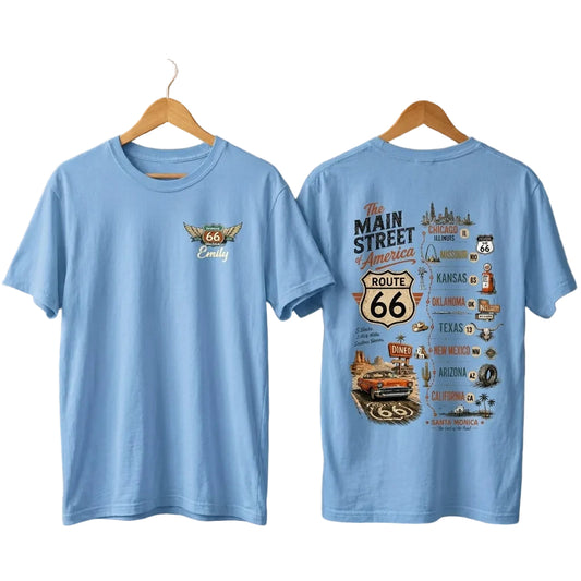 The Main Street Of America Personalized T-Shirt