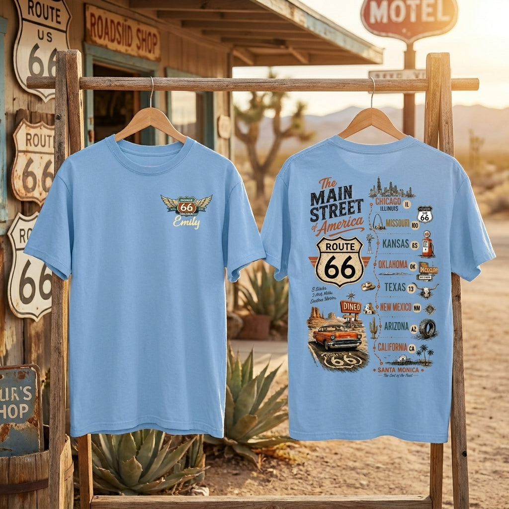 The Main Street Of America Personalized T-Shirt