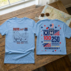 Route 66 Drive Retro Car T-Shirt