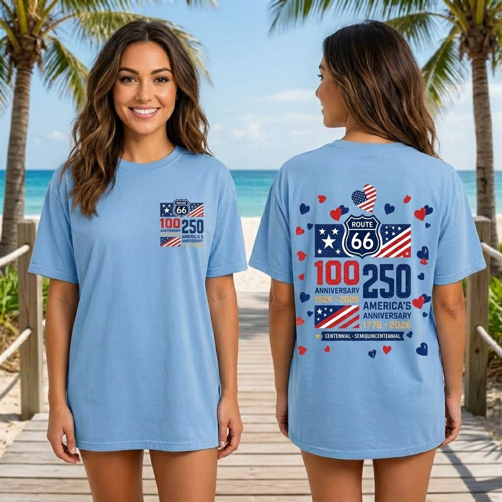 100 Years Of Route 66 T-Shirt