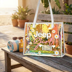 Jeep Girl Personalized Holographic Tote