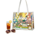 Jeep Girl Personalized Holographic Tote