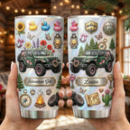 Jeep Life Beautiful Life Personalized Tumbler 20oz