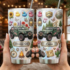 Jeep Life Beautiful Life Personalized Tumbler 20oz
