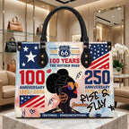 The Mother Road Personalized Leather Bag
