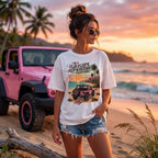 Flip Flops Jeep & Ocean Kinda Girl T-Shirt