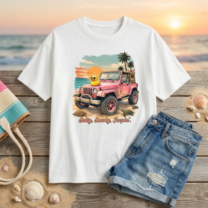 Salty Sanding Jeepin' T-Shirt