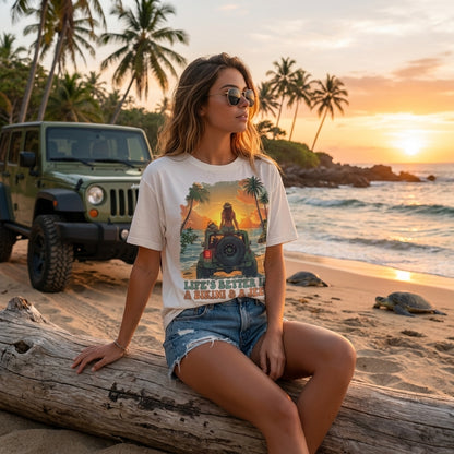 Bikini and Jeep T-Shirt