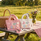 [BUY 1 GET 1 FREE] Jeep Girl Custom Embroidered Corduroy Bucket Handbag