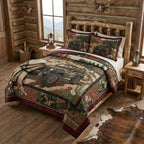 Life Is Better In A Jeep Quilted Bedding Set