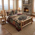 Life Is Better In A Jeep Quilted Bedding Set