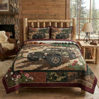 Life Is Better In A Jeep Quilted Bedding Set