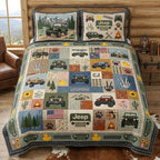 Jeep Collection Personalized Quilted Bedding Set
