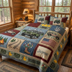 Got Duck Personalized Quilted Bedding Set