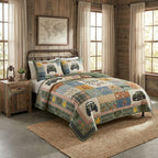 Jeep Girl Quilted Bedding Set