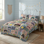Just A Girl Who Loves Jeep Personalized Quilted Bedding Set