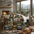 Bigfoot Approved Personalized Quilted Bedding Set