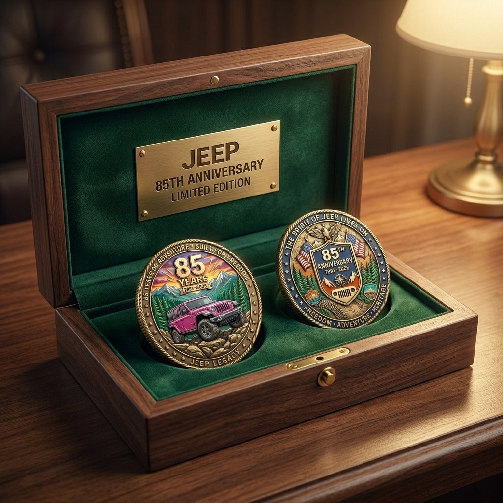 Jeep Off-Road Legacy Commemorative Keepsake Coin