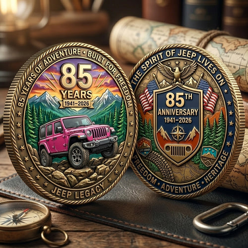 Jeep Off-Road Legacy Commemorative Keepsake Coin