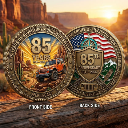 Jeep Adventure Challenge Commemorative Keepsake Coin