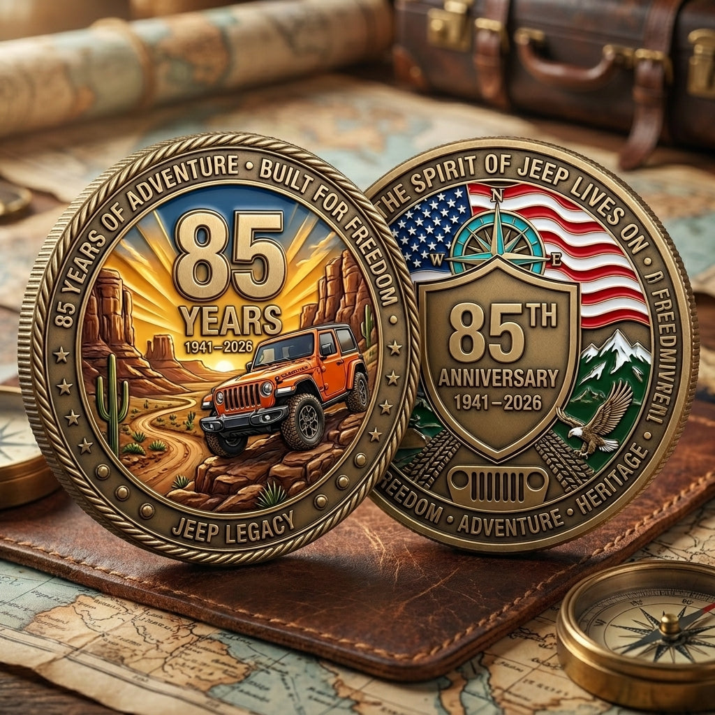 Jeep Adventure Challenge Commemorative Keepsake Coin