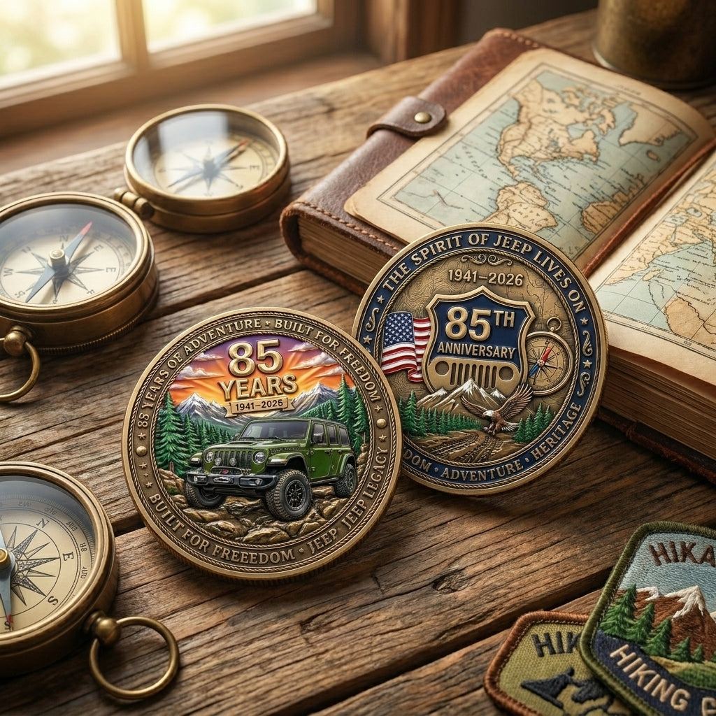 85 Years Jeep Off-Road Commemorative Keepsake Coin