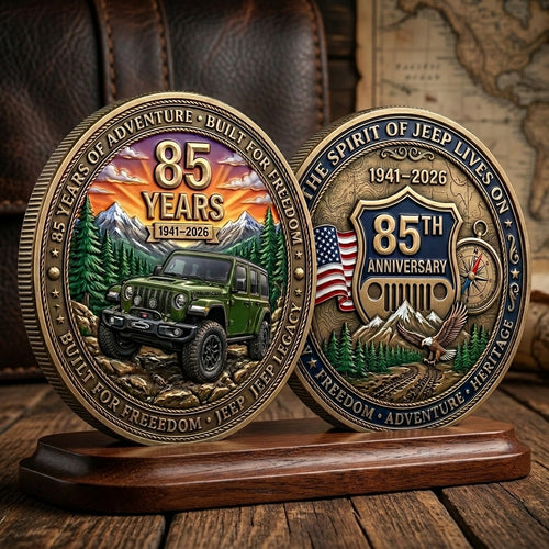 85 Years Jeep Off-Road Commemorative Keepsake Coin