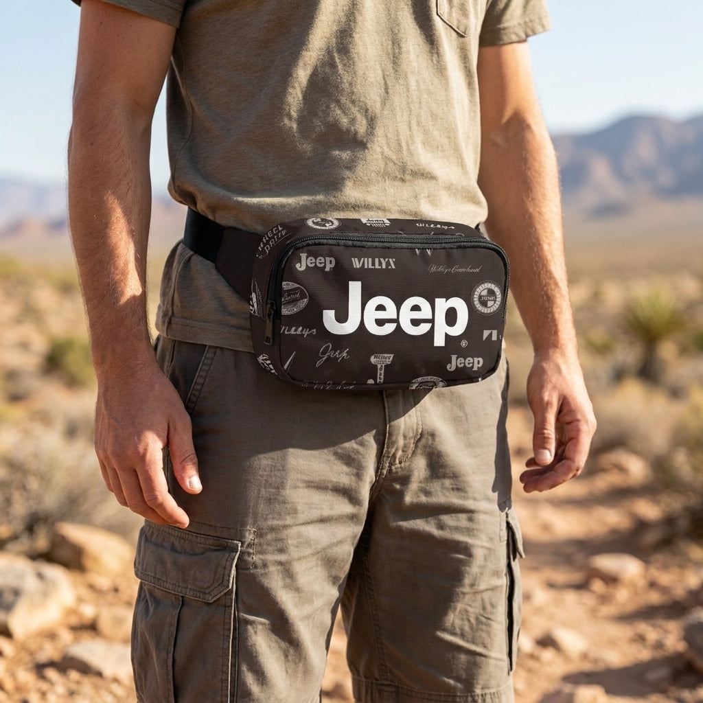 Jeep Crossbody Belt Bag
