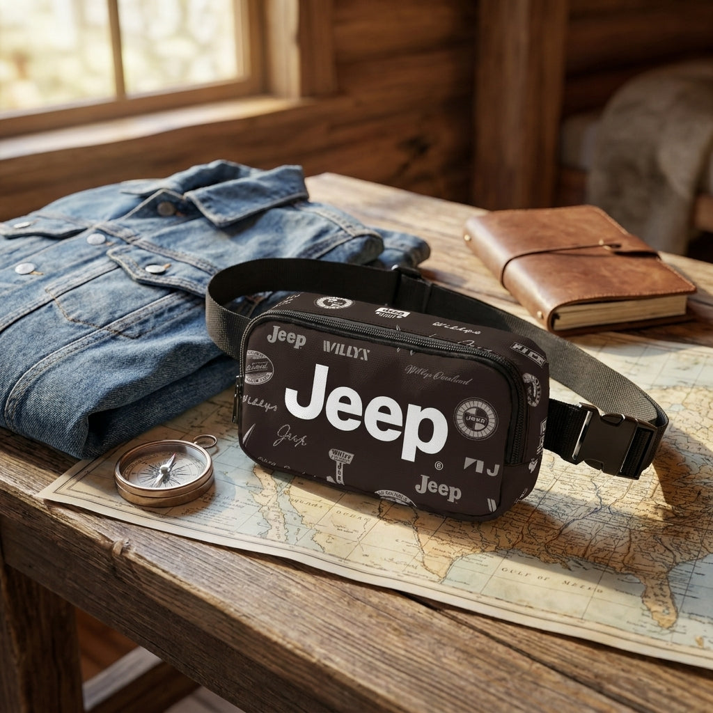 Jeep Crossbody Belt Bag