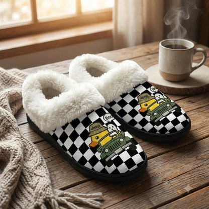 Duck Duck Boo Warm House Slippers