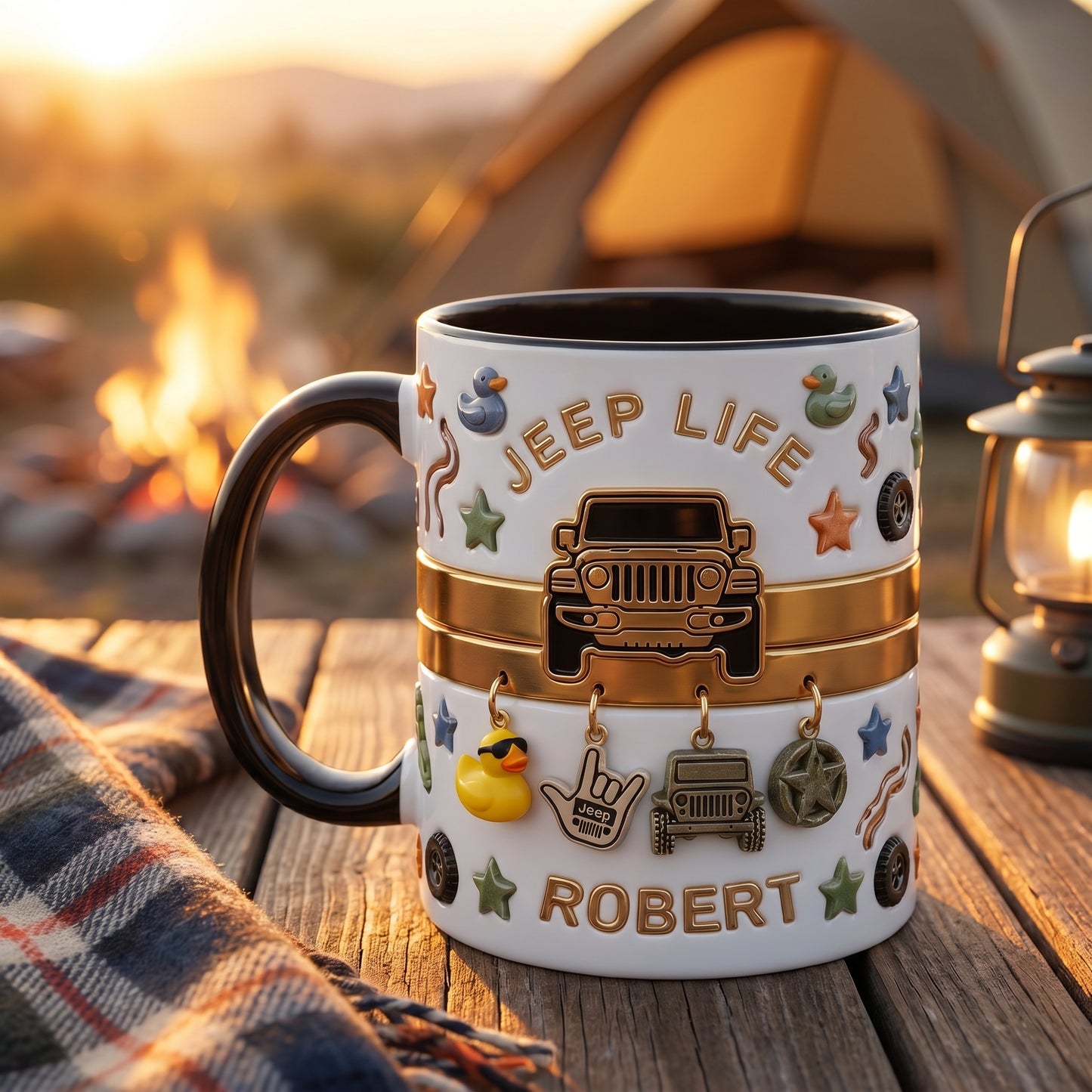 Jeep Life Personalized Coffee Mug