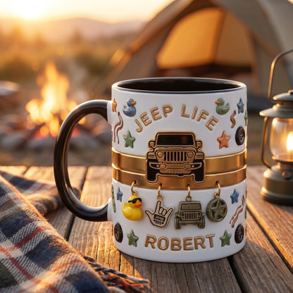 Jeep Life Personalized Coffee Mug