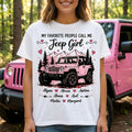 My Favorite People Call Me Jeep Girl Personalized Collection