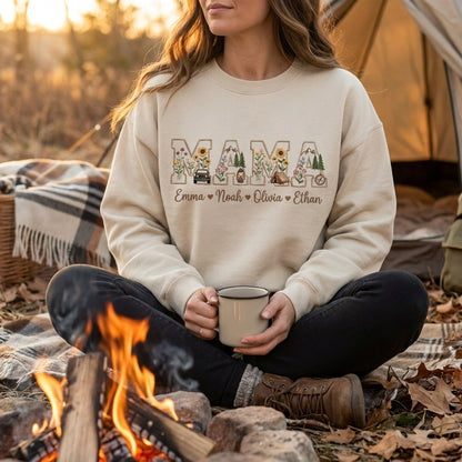 Jeep Mama Embroidered Personalized Sweatshirt