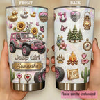 Jeep Girl Era Personalized Tumbler 20oz