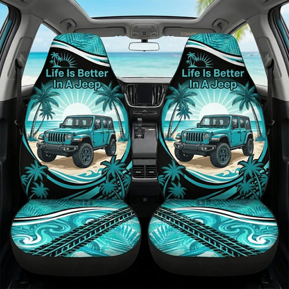 Life Is Better In A Jeep Car Seat Cover
