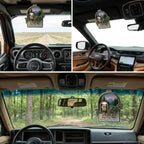 My Therapy Has Four Wheels Personalized Acrylic Car Visor Clip