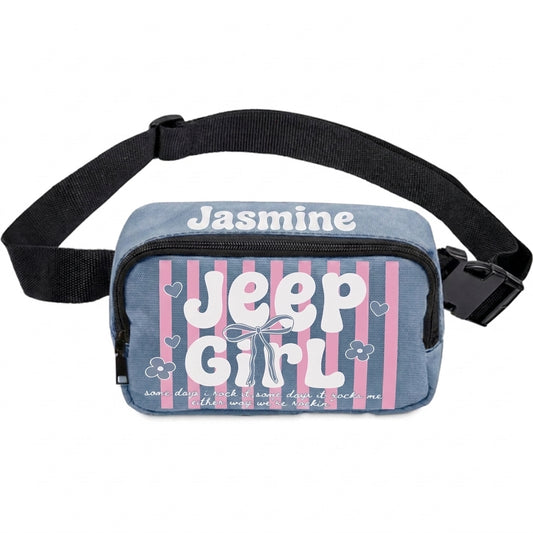 Jeep Girl Personalized Crossbody Belt Bag