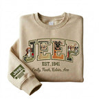 Jeep Dog Embroidered Personalized Sweatshirt