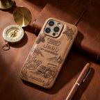 Jeep 85th Anniversary Personalized Leather Phone Case